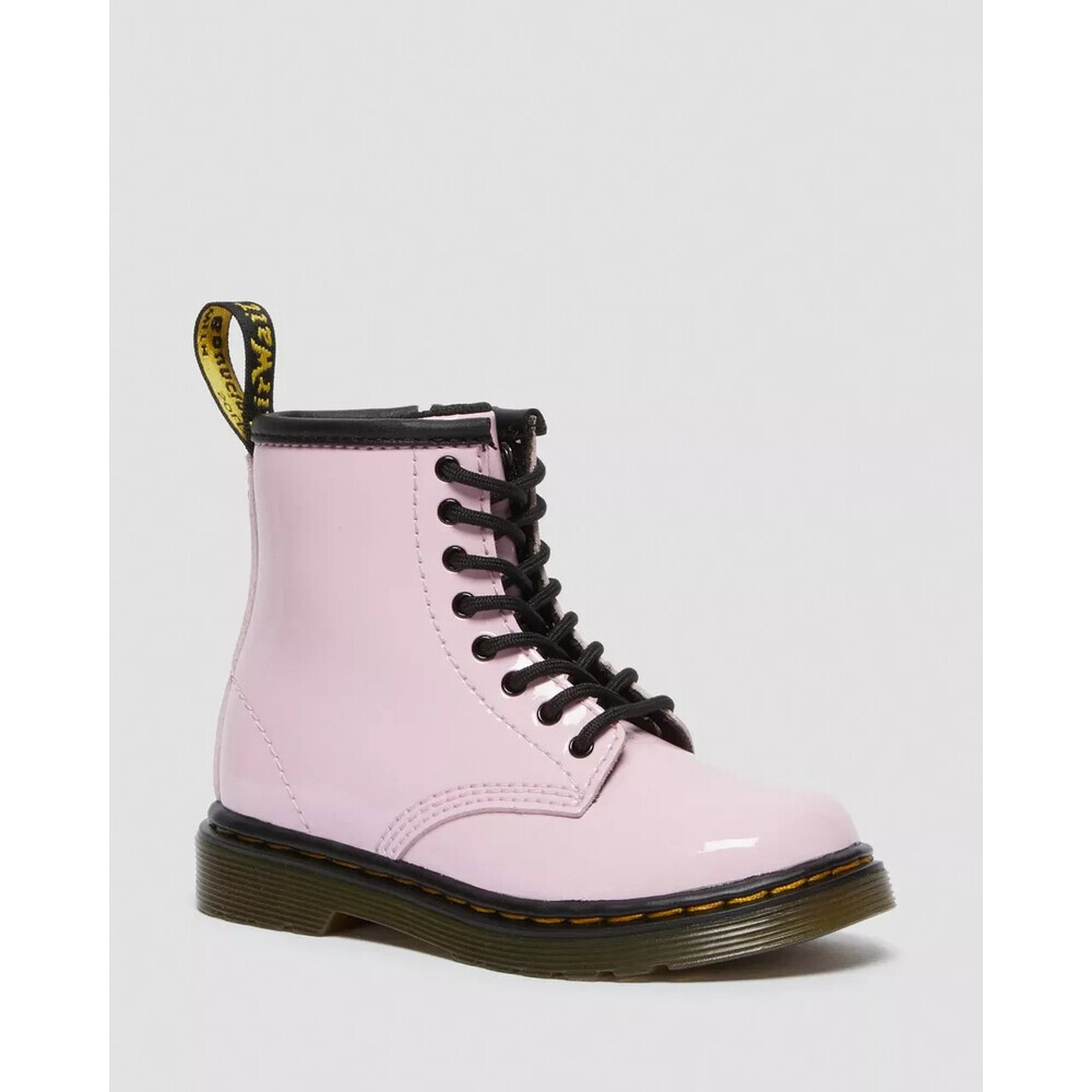 Dr. Martens 1460 26771322 Toddlers 7 Pale Pink Patent Leather Ankle Boots GAL990